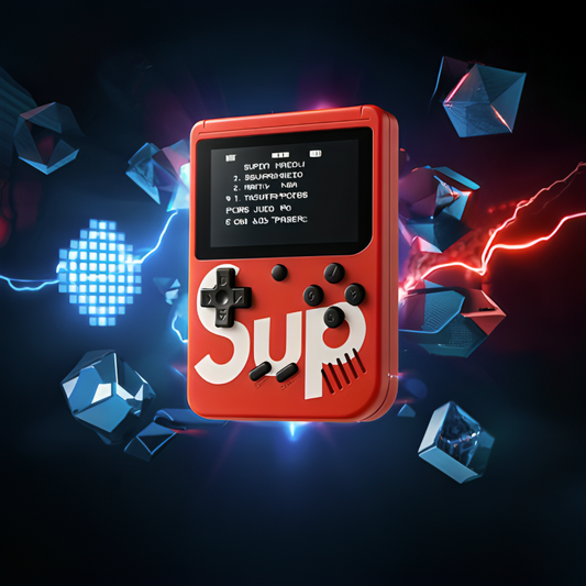 LYMO Retro Handheld Gaming Console with 400+ Built-in Games – SUP Edition Free Delivery in 3–5 Days | COD Available 7 Days Replacement