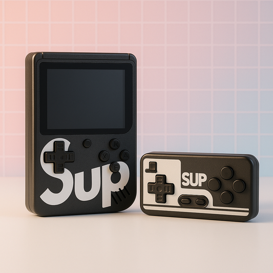 LYMO Retro Handheld Gaming Console with 400+ Built-in Games – SUP Edition Free Delivery in 3–5 Days | COD Available 7 Days Replacement